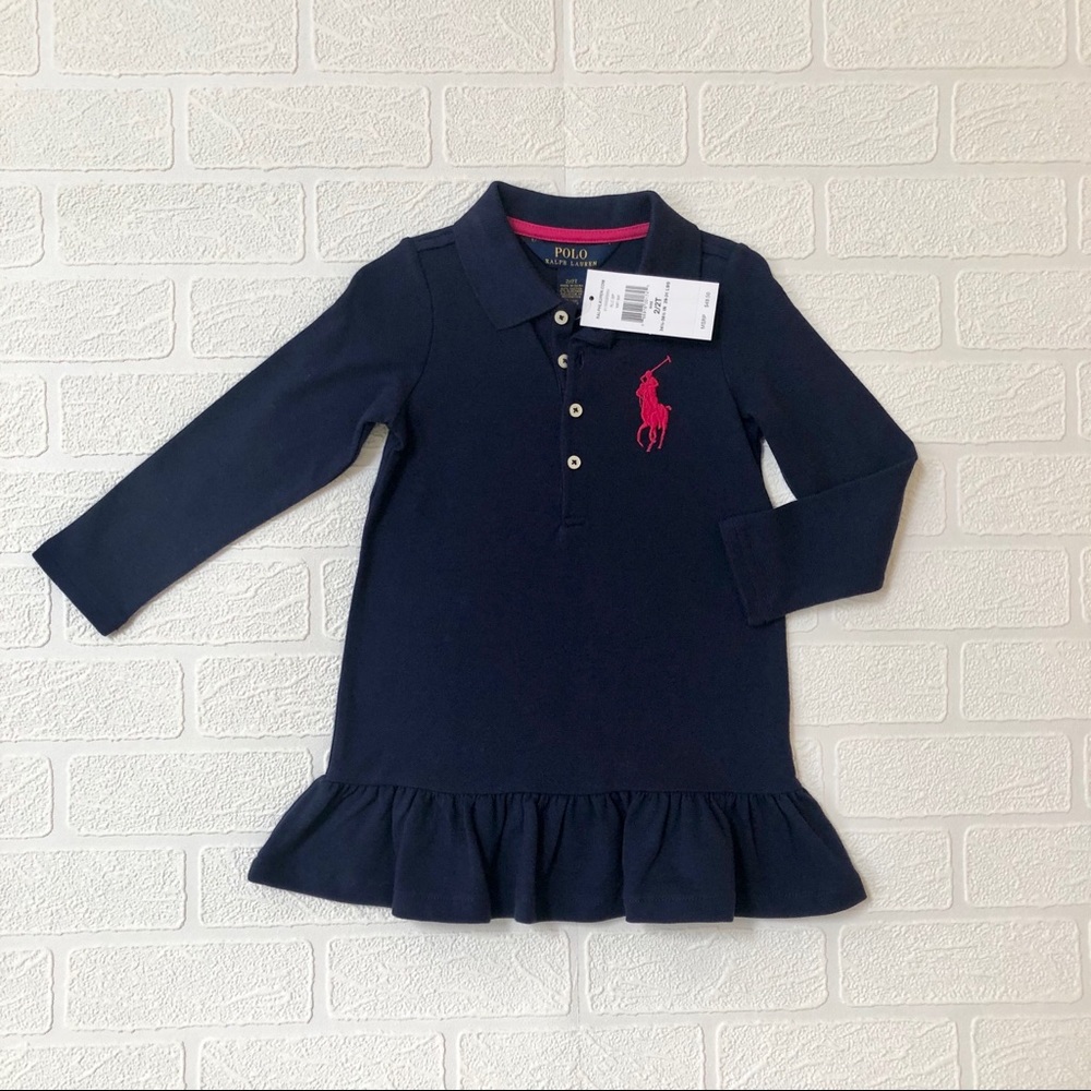 NWT Ralph Lauren Navy Dress